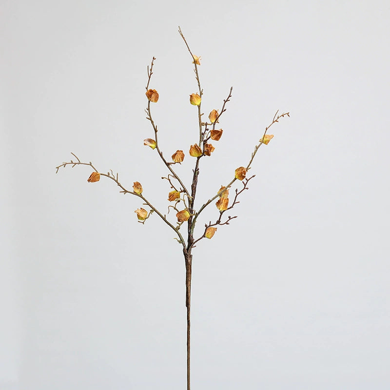 Frosted Winter Faux Floral Branches, 30" Real-Touch Decorative Greenery, Perfect for Home Decor, Weddings, and Seasonal Arrangements