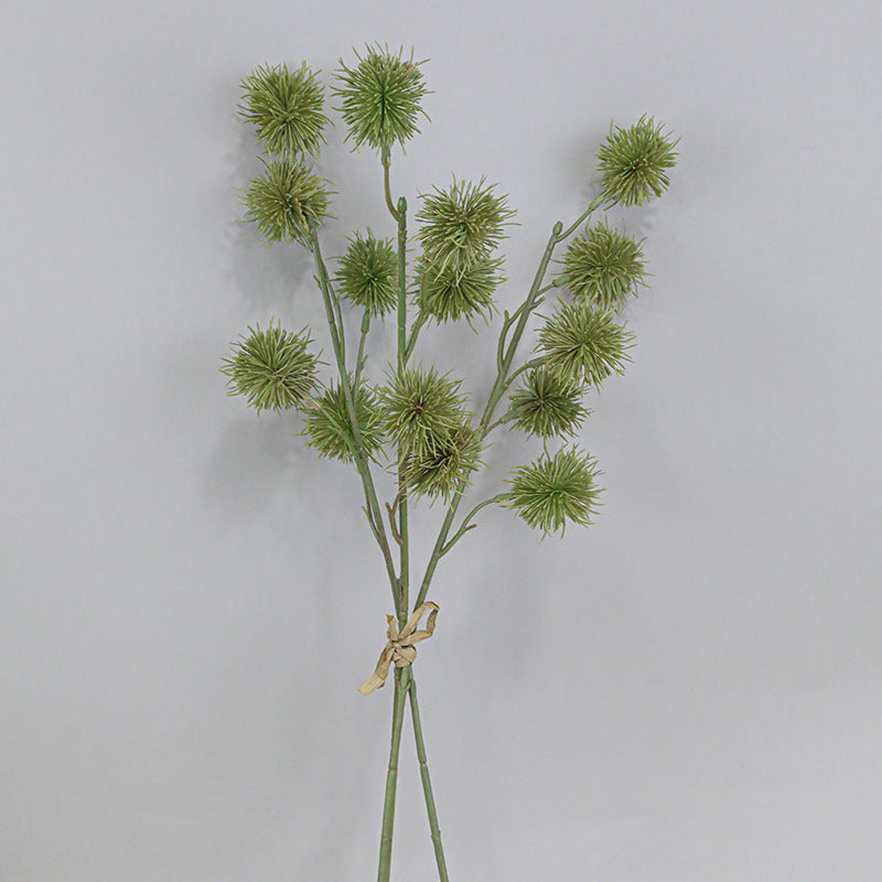 Faux Chestnut Fruit Succulent Bouquet, 22" Real-Touch Decorative Plant for Weddings, Home Decor, and Seasonal Displays