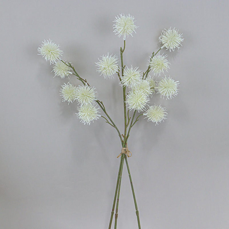 Faux Chestnut Fruit Succulent Bouquet, 22" Real-Touch Decorative Plant for Weddings, Home Decor, and Seasonal Displays
