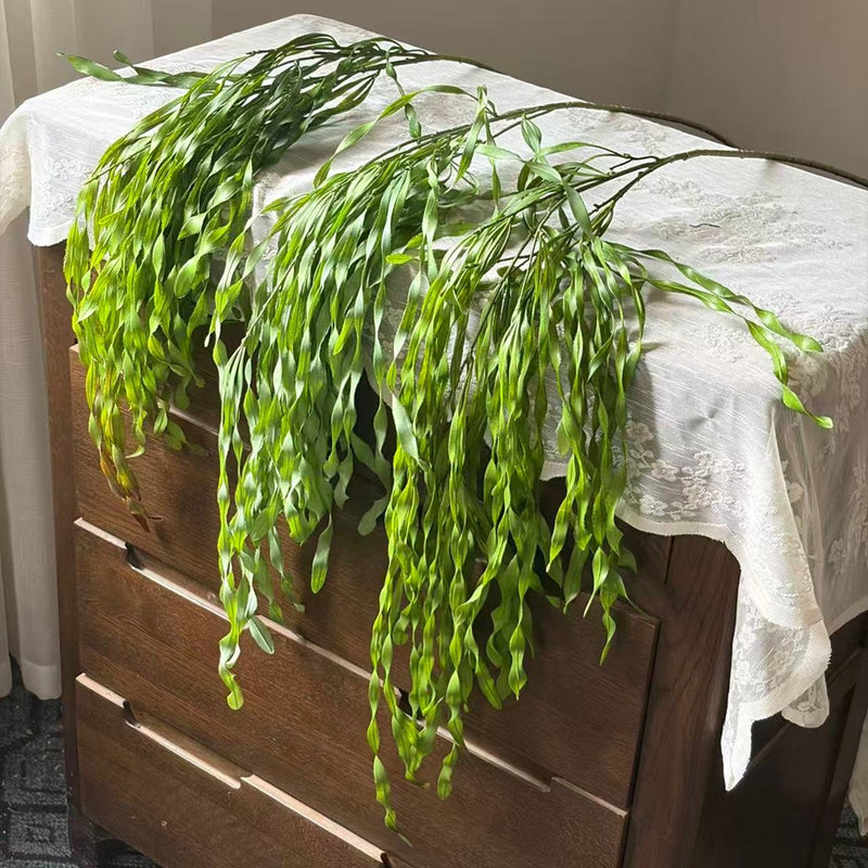 High-Quality Kelp Vine Wall Hanging, 51" Realistic Greenery for Home Decor, Weddings, Events, and Seasonal Decorations