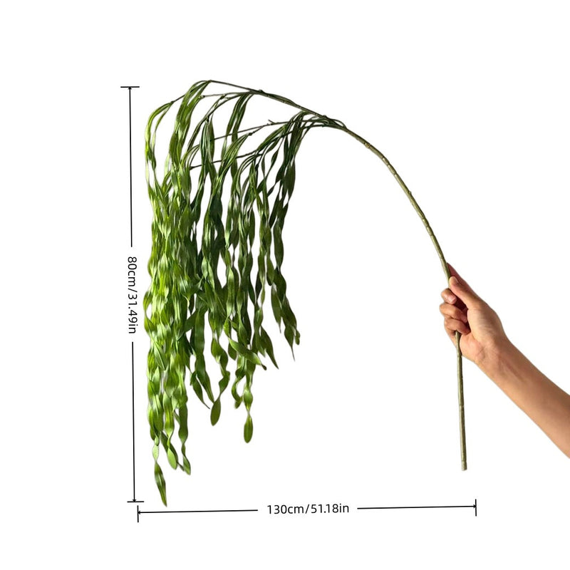 High-Quality Kelp Vine Wall Hanging, 51" Realistic Greenery for Home Decor, Weddings, Events, and Seasonal Decorations