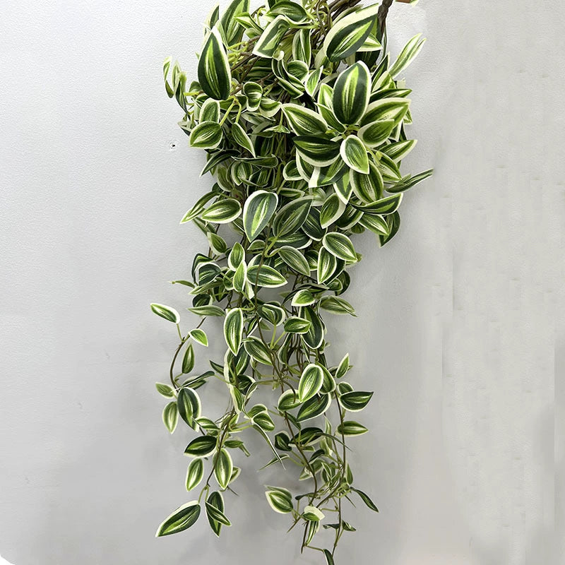 30" Realistic Purple Trailing Vine, Faux Hanging Plant, Lifelike Greenery for Wall Decor, Wedding Arch, Mantel & DIY Floral Crafts