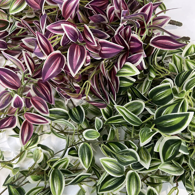 30" Realistic Purple Trailing Vine, Faux Hanging Plant, Lifelike Greenery for Wall Decor, Wedding Arch, Mantel & DIY Floral Crafts