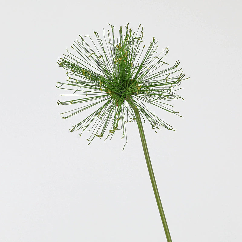 Faux Papyrus Stem, Tall Realistic Allium Grass, 25" or 32" Sculptural Greenery for Vase Filler, Modern Home Decor, DIY Wedding Arrangements