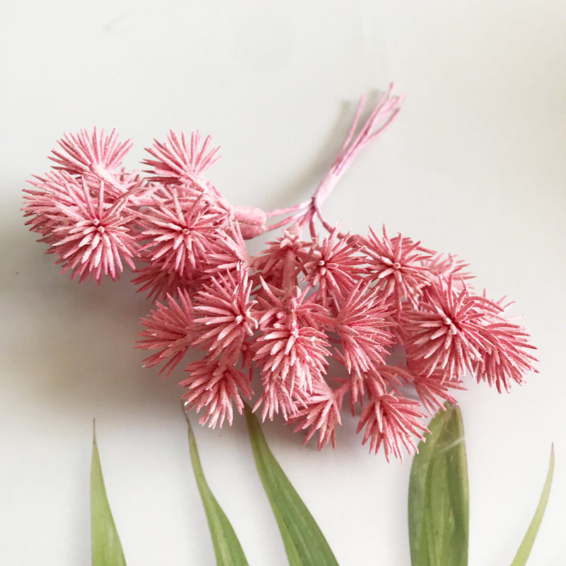 Realistic Faux Pine Cone Picks, 5.5" Greenery Stems for DIY Wedding Boutonnieres, Holiday Wreaths, Woodland Decor & Crafting