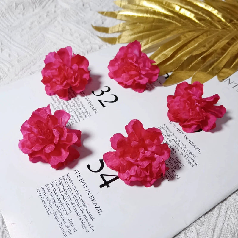 2" Lilac Flower Heads, Bulk Realistic Faux Blooms for DIY Wedding Decor, Flower Walls, Wreaths & Corsages, Life-Like Craft Floral Supplies