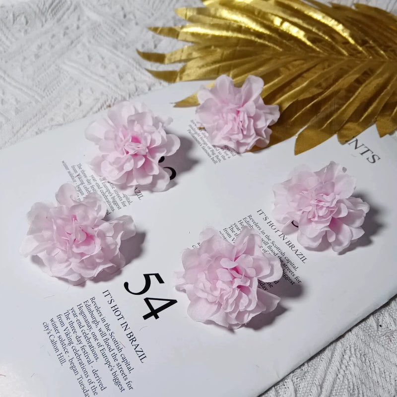 2" Lilac Flower Heads, Bulk Realistic Faux Blooms for DIY Wedding Decor, Flower Walls, Wreaths & Corsages, Life-Like Craft Floral Supplies