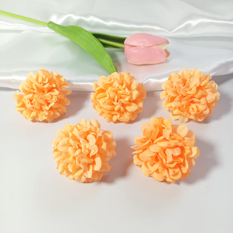 10 Pcs Mini Hydrangea Flower Heads for DIY Crafts, 2-inch Realistic Silk Flowers for Wedding Boutonnieres, Corsages, Home & Gift Decor, Bulk