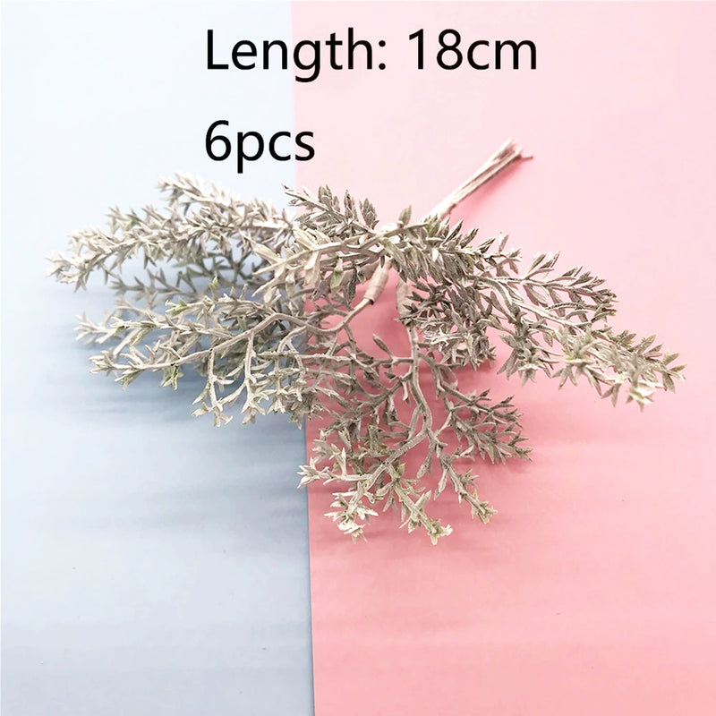 Faux Floral Crafting Pick, 4-Inch Realistic Mini Stem, DIY Supplies for Wedding Boutonnieres, Corsages, Wreaths & Gift Decor