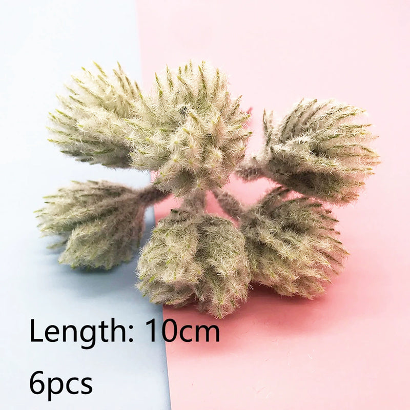 Faux Floral Crafting Pick, 4-Inch Realistic Mini Stem, DIY Supplies for Wedding Boutonnieres, Corsages, Wreaths & Gift Decor