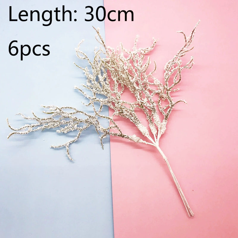 Faux Floral Crafting Pick, 4-Inch Realistic Mini Stem, DIY Supplies for Wedding Boutonnieres, Corsages, Wreaths & Gift Decor