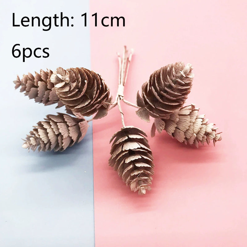 Faux Floral Crafting Pick, 4-Inch Realistic Mini Stem, DIY Supplies for Wedding Boutonnieres, Corsages, Wreaths & Gift Decor