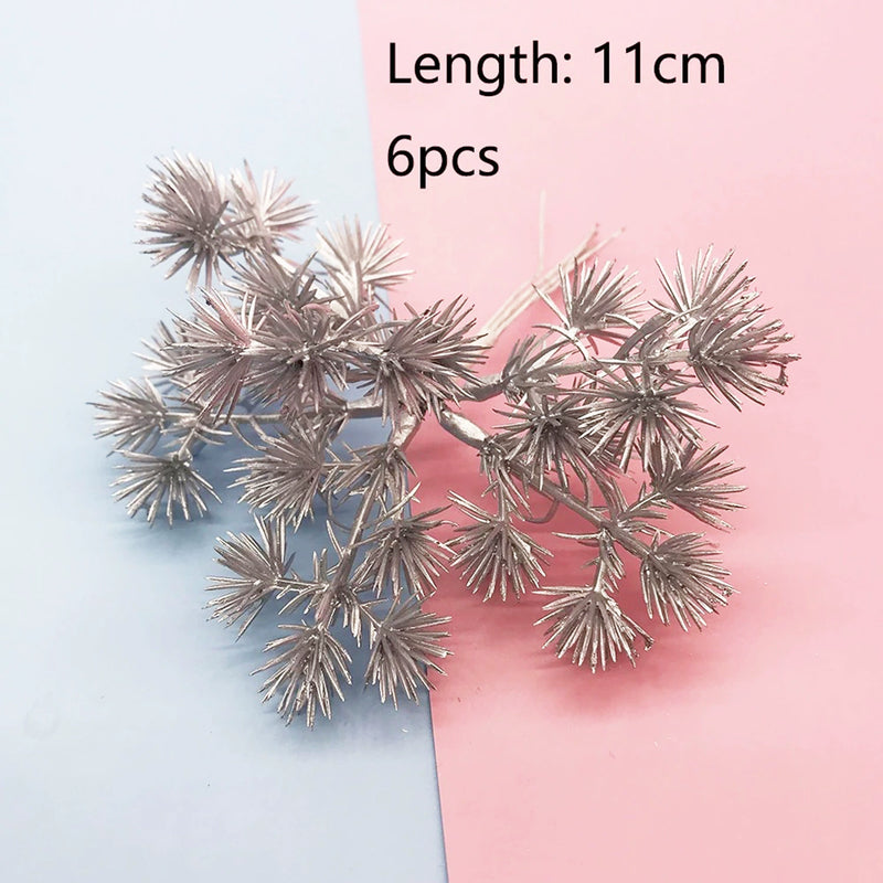 Faux Floral Crafting Pick, 4-Inch Realistic Mini Stem, DIY Supplies for Wedding Boutonnieres, Corsages, Wreaths & Gift Decor