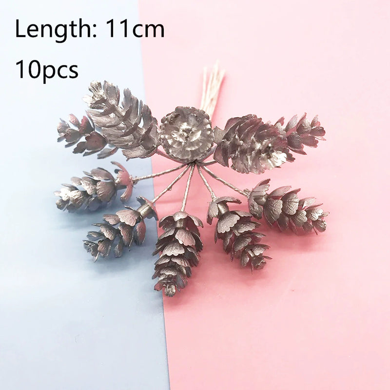 Faux Floral Crafting Pick, 4-Inch Realistic Mini Stem, DIY Supplies for Wedding Boutonnieres, Corsages, Wreaths & Gift Decor