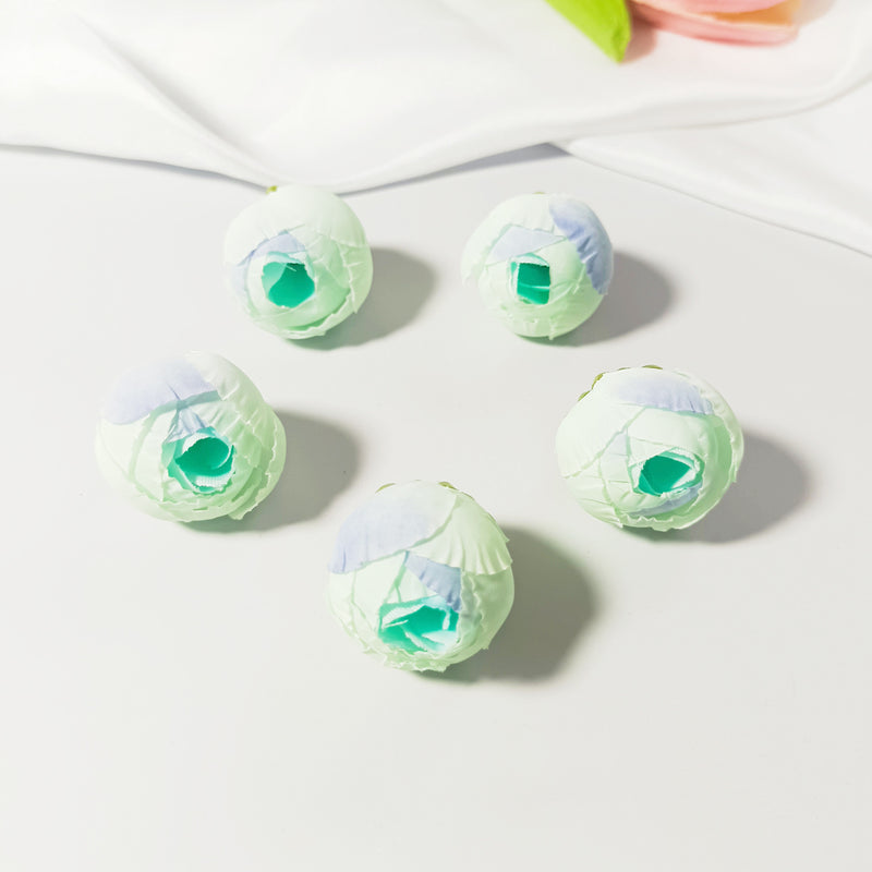 Mini Rose Buds, 5-Pc 1" Realistic Faux Tea Roses for Dreamy DIY Wedding Crafts, Boutonnieres, Corsages & Home Decor Accents