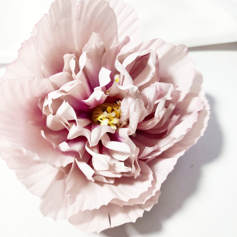 Bulk Silk Peony Heads, 10-Pack 4" Artificial Flowers, Realistic Faux Floral Supplies for DIY Wedding Decor, Hair Accessories & Crafts
