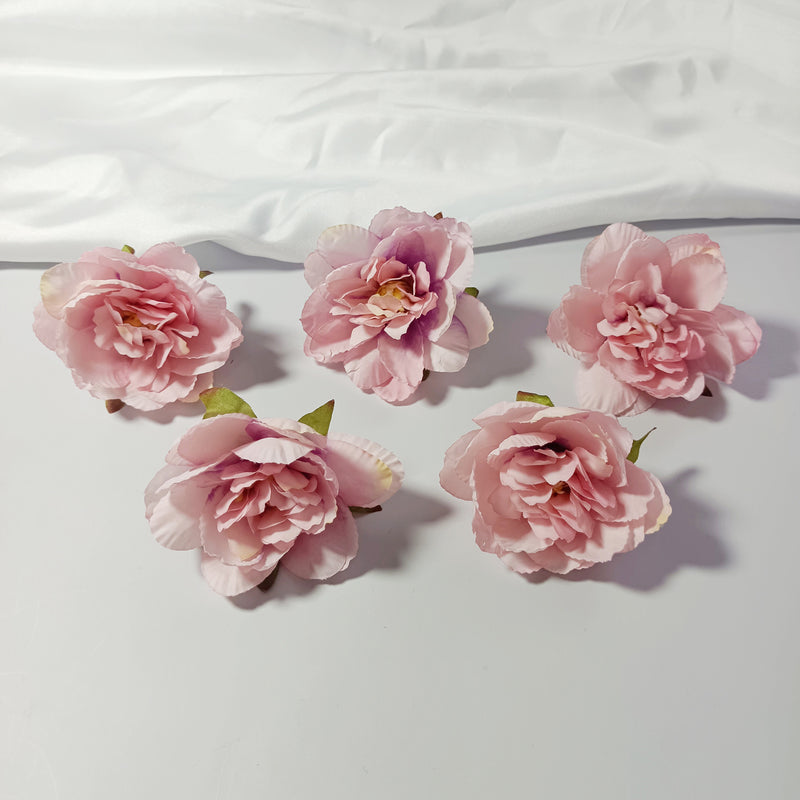 10 Pcs Silk Peony Flower Heads, 3" Faux Water Lily Blooms for DIY Wedding Decor, Bouquets, Centerpieces, Crafts & Home Accents