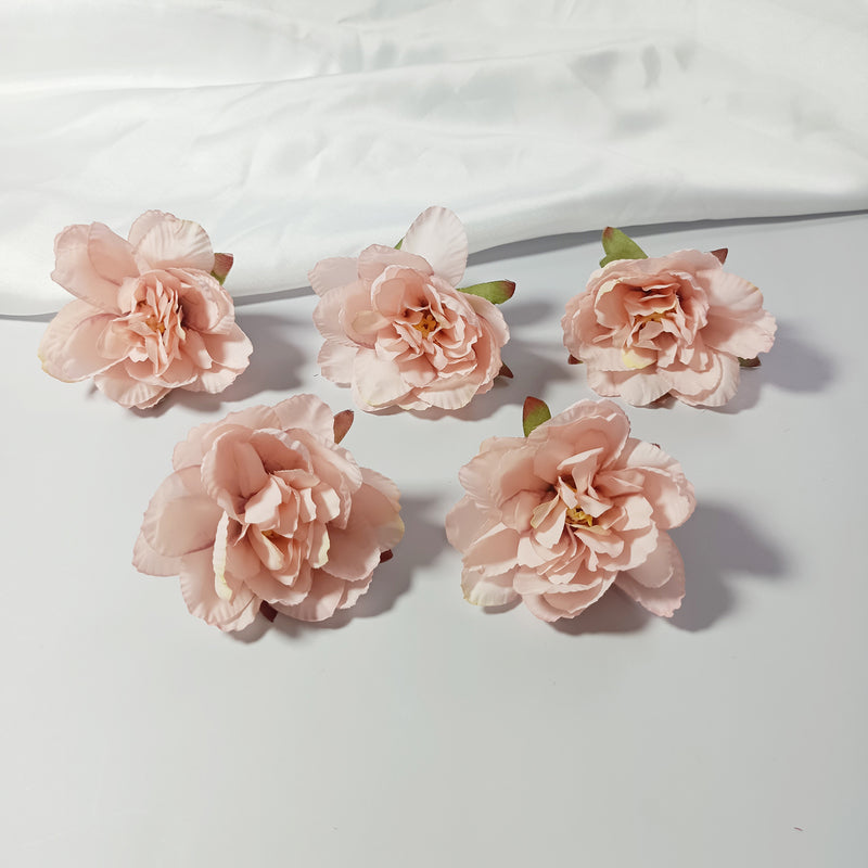 10 Pcs Silk Peony Flower Heads, 3" Faux Water Lily Blooms for DIY Wedding Decor, Bouquets, Centerpieces, Crafts & Home Accents