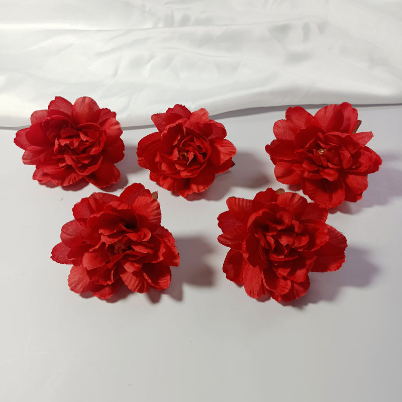 10 Pcs Silk Peony Flower Heads, 3" Faux Water Lily Blooms for DIY Wedding Decor, Bouquets, Centerpieces, Crafts & Home Accents