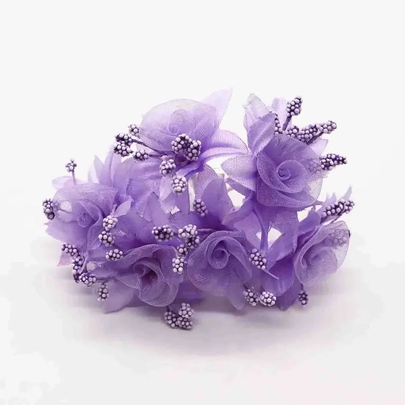 Faux Peony Flower Head, 4.5" Gold & Silver Metallic Rose for DIY Wedding Decor, Corsages, Wreaths, Glamorous Holiday & Event Crafts