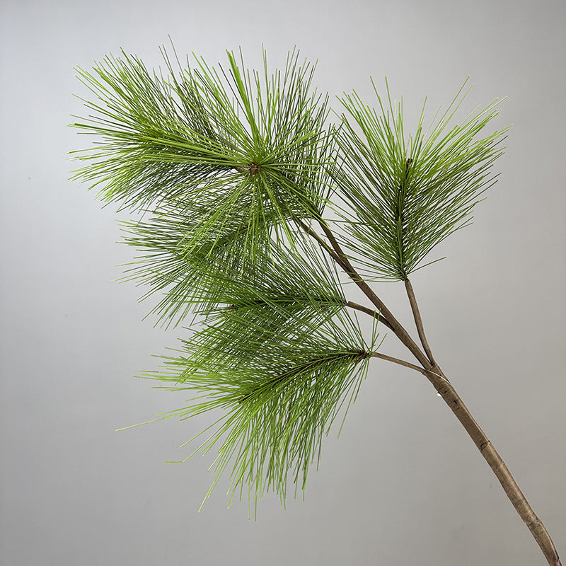 Realistic Faux Pine Branch, 37" Tall, Perfect for Home Decor, Weddings, Holiday Arrangements, Natural Look