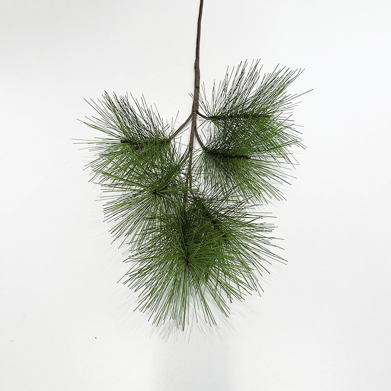 Realistic Faux Pine Branch, 37" Tall, Perfect for Home Decor, Weddings, Holiday Arrangements, Natural Look
