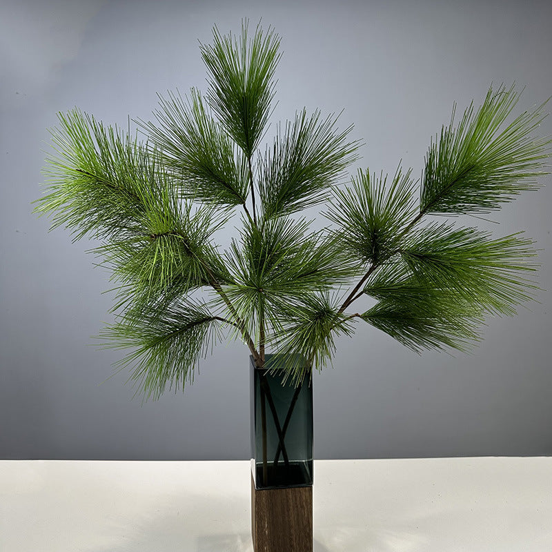 Realistic Faux Pine Branch, 37" Tall, Perfect for Home Decor, Weddings, Holiday Arrangements, Natural Look