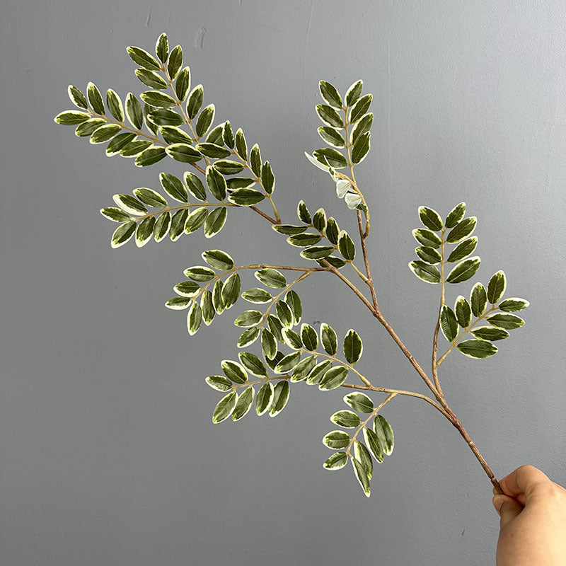 Faux Jujube Leaves 23" Indoor Decorative Plant, Realistic Touch, Perfect for Home Decor, Weddings, and Seasonal Arrangements