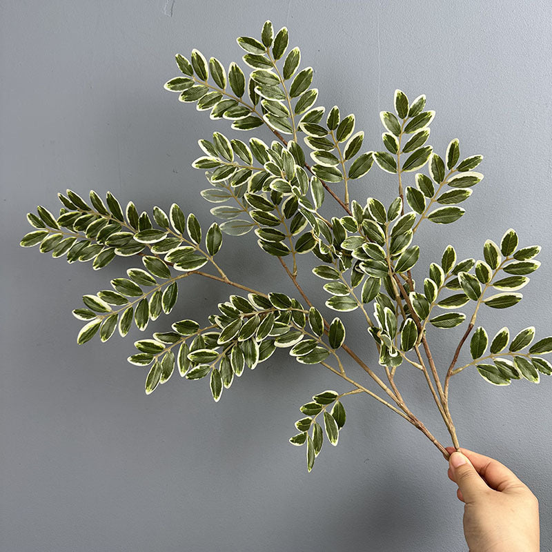 Faux Jujube Leaves 23" Indoor Decorative Plant, Realistic Touch, Perfect for Home Decor, Weddings, and Seasonal Arrangements