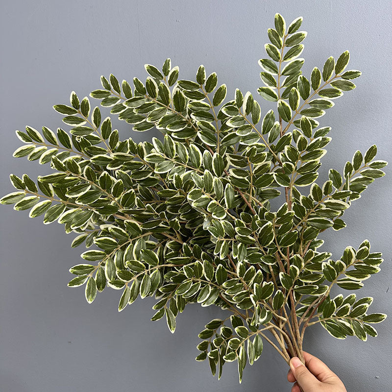 Faux Jujube Leaves 23" Indoor Decorative Plant, Realistic Touch, Perfect for Home Decor, Weddings, and Seasonal Arrangements