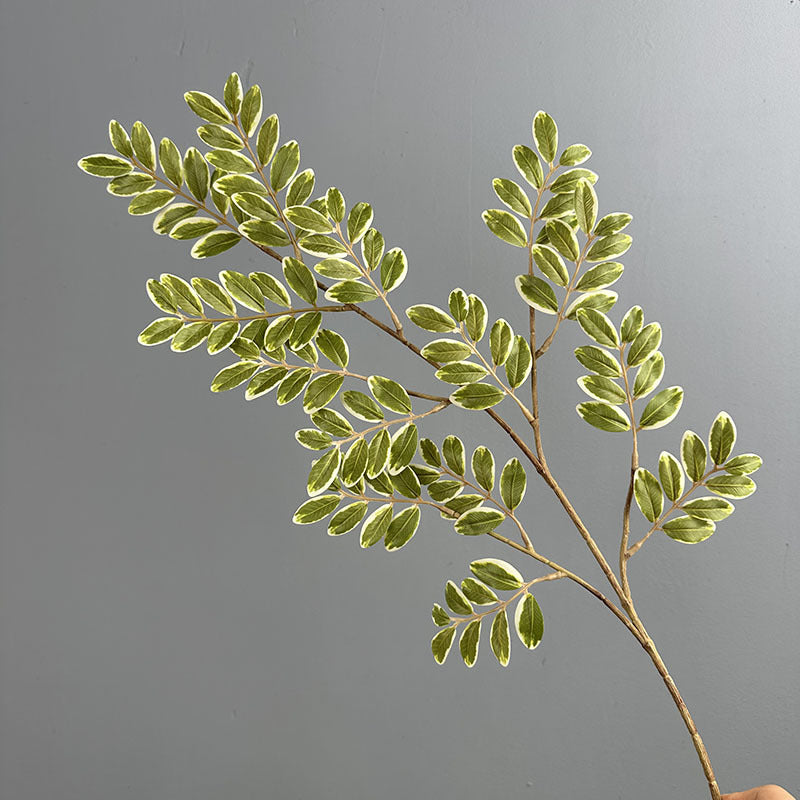 Faux Jujube Leaves 23" Indoor Decorative Plant, Realistic Touch, Perfect for Home Decor, Weddings, and Seasonal Arrangements