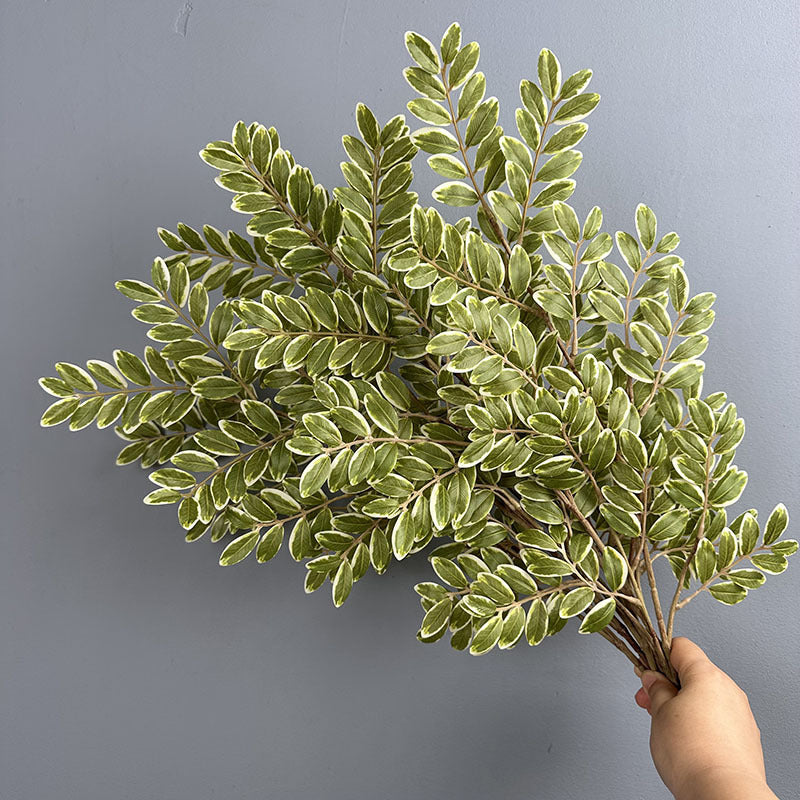 Faux Jujube Leaves 23" Indoor Decorative Plant, Realistic Touch, Perfect for Home Decor, Weddings, and Seasonal Arrangements
