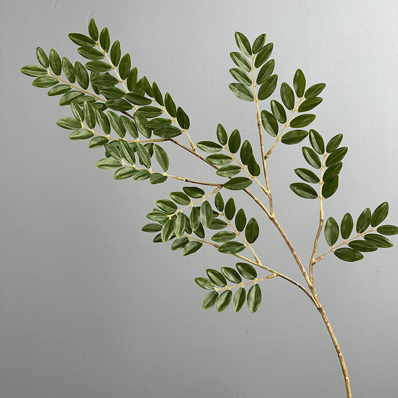 Faux Jujube Leaves 23" Indoor Decorative Plant, Realistic Touch, Perfect for Home Decor, Weddings, and Seasonal Arrangements