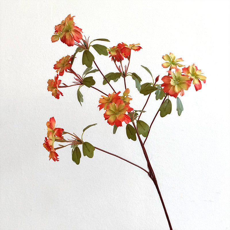 Real-Touch Silk Carnation Stems, 30" Long, Rustic Autumn Tones, Perfect for Vase Arrangements, Home Decor, Weddings & Events