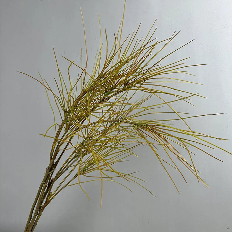 Artificial Rushes Grass Stems, 39" Real-Touch Plastic Foliage for Vases, Home Decor, Wedding & Event Arrangements