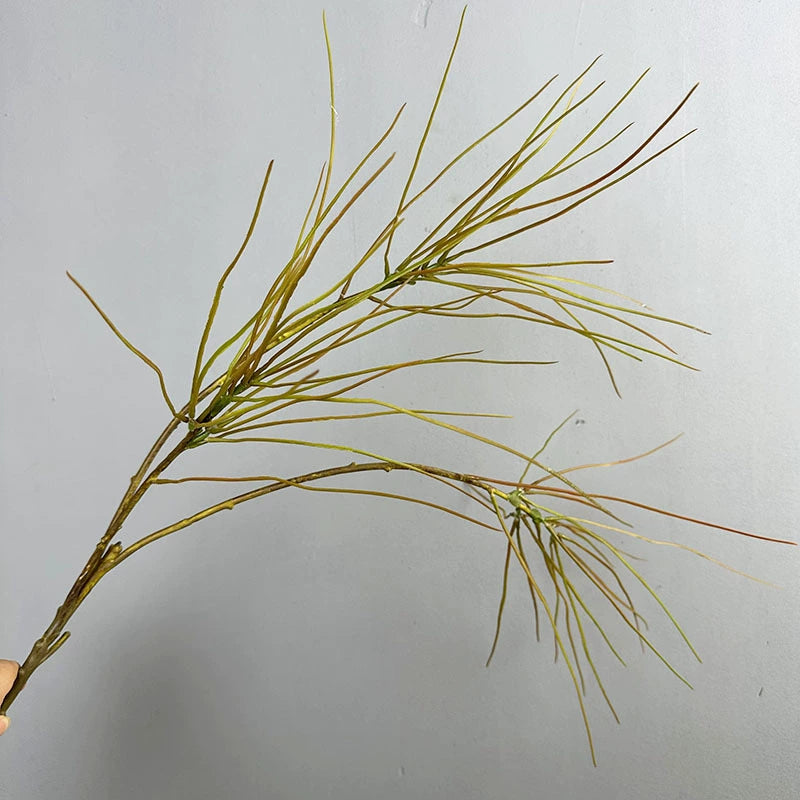 Artificial Rushes Grass Stems, 39" Real-Touch Plastic Foliage for Vases, Home Decor, Wedding & Event Arrangements