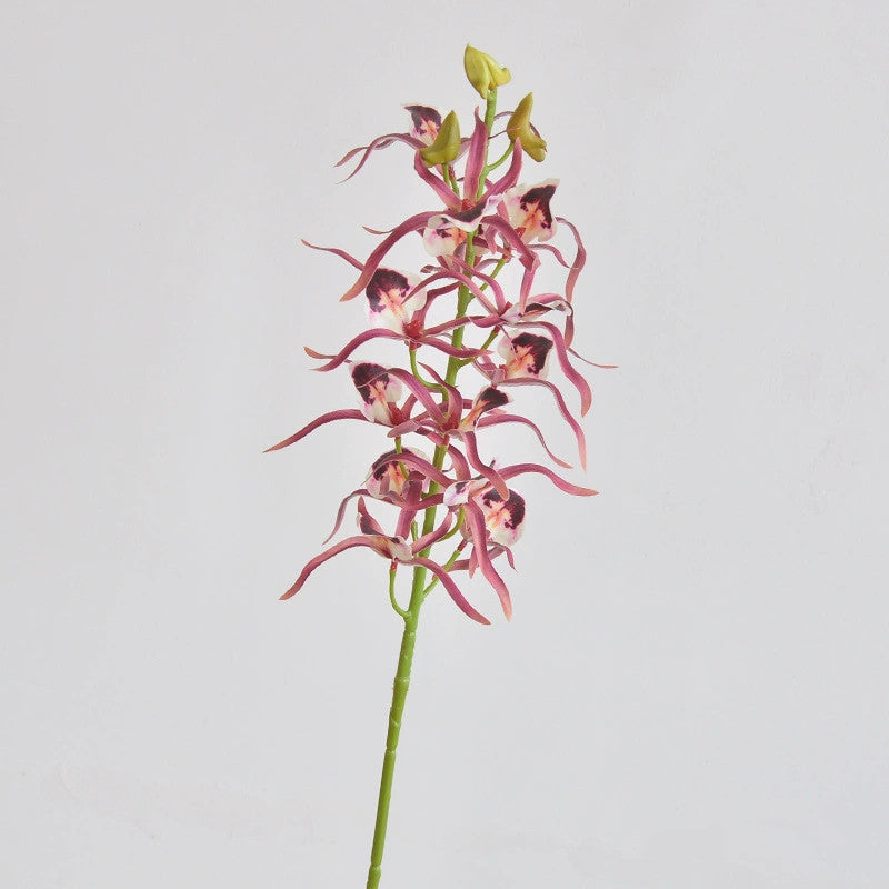 34" Real-Touch Spider Lily Artificial Flowers, Premium Latex Stems, White/Pink/Hot Pink - Home Decor, Wedding Arrangements, Floral Displays