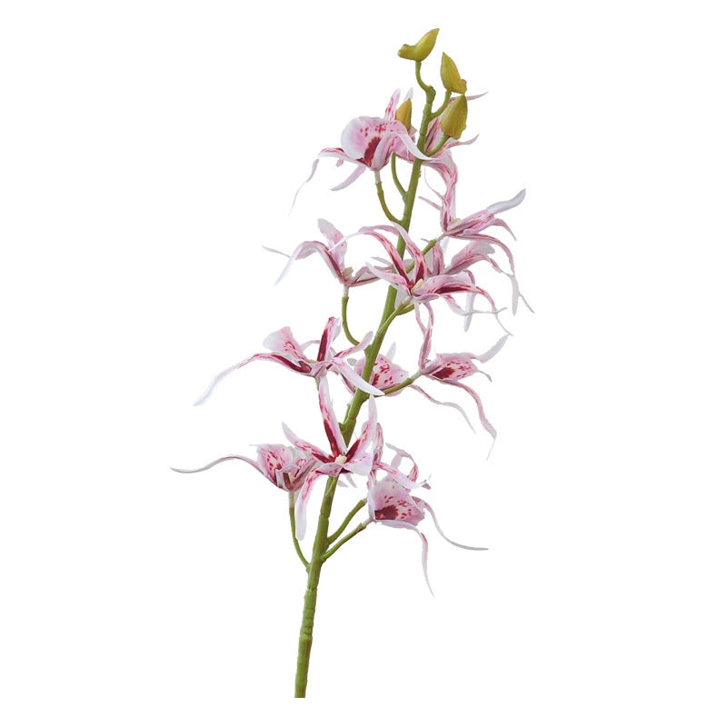 34" Real-Touch Spider Lily Artificial Flowers, Premium Latex Stems, White/Pink/Hot Pink - Home Decor, Wedding Arrangements, Floral Displays