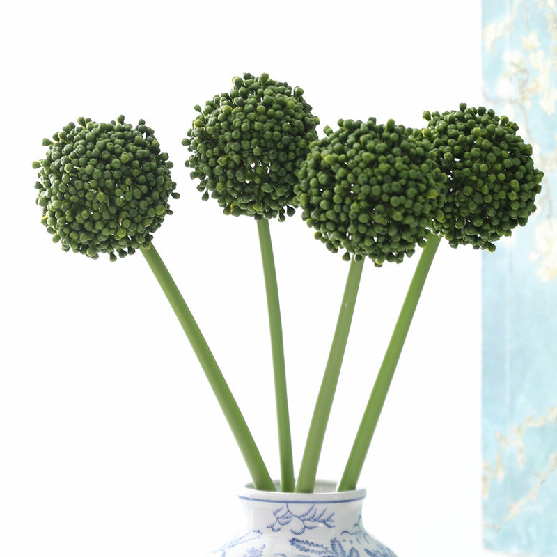 Real-Touch Hydrangea Stems, 21" Artificial Flowers for Home Decor, Weddings, Events, Available in Pink, Green, Cream, Mint