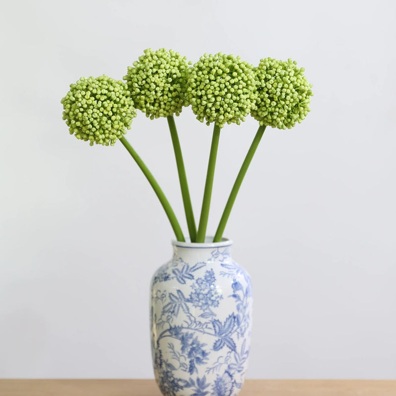 Real-Touch Hydrangea Stems, 21" Artificial Flowers for Home Decor, Weddings, Events, Available in Pink, Green, Cream, Mint