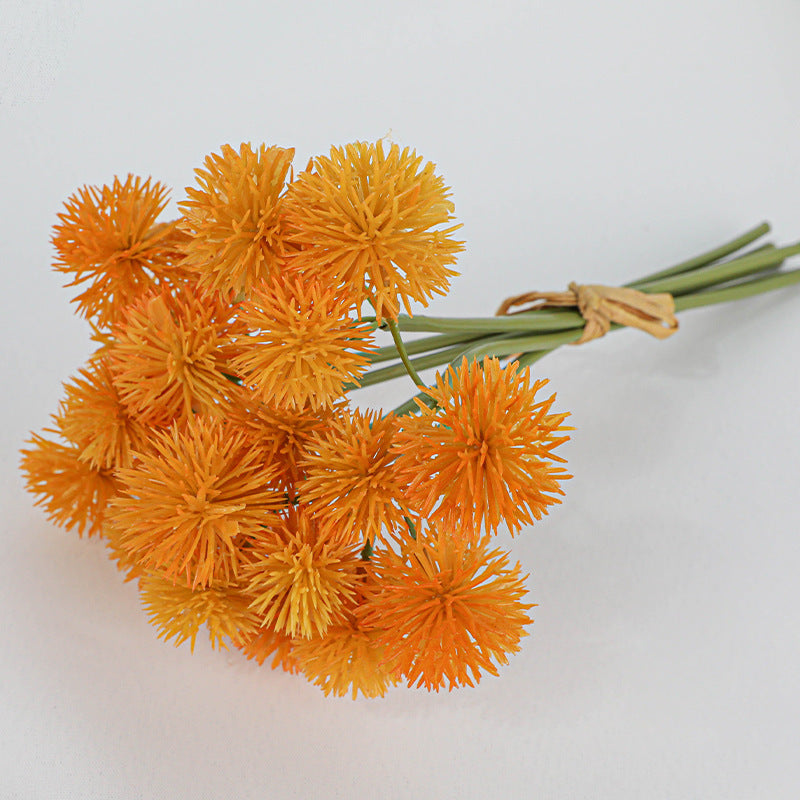 Realistic Fake Dandelion Stems, 6 Heads, 11" Long, Plastic, Home Decor, Wedding Bouquets, DIY Floral Arrangements