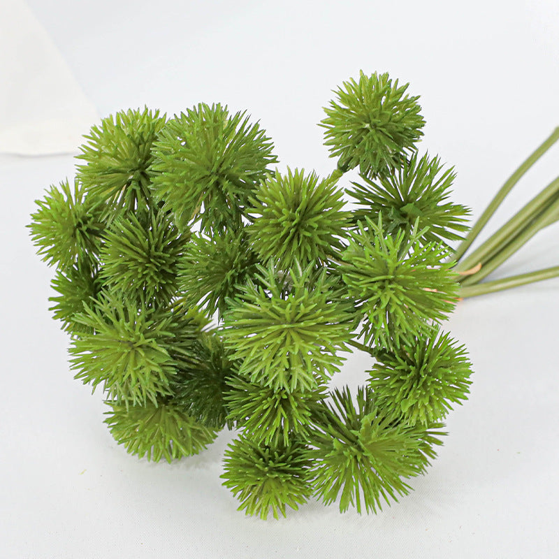 Realistic Fake Dandelion Stems, 6 Heads, 11" Long, Plastic, Home Decor, Wedding Bouquets, DIY Floral Arrangements