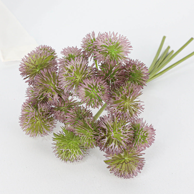 Realistic Fake Dandelion Stems, 6 Heads, 11" Long, Plastic, Home Decor, Wedding Bouquets, DIY Floral Arrangements