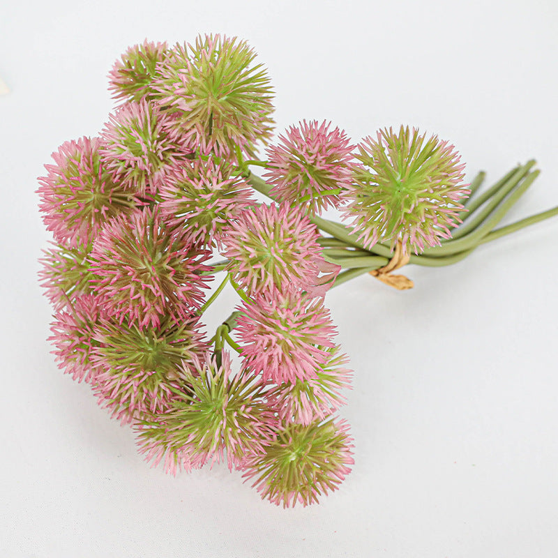Realistic Fake Dandelion Stems, 6 Heads, 11" Long, Plastic, Home Decor, Wedding Bouquets, DIY Floral Arrangements