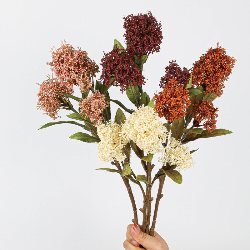 Artificial Flowers, 23" Real-Touch Faux Blooms for Holiday Decor, Weddings & Home Styling – Bulk Discounts Available