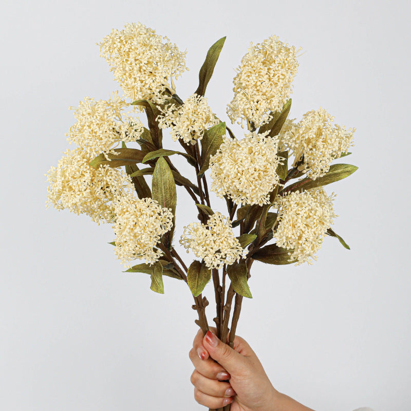 Artificial Flowers, 23" Real-Touch Faux Blooms for Holiday Decor, Weddings & Home Styling – Bulk Discounts Available