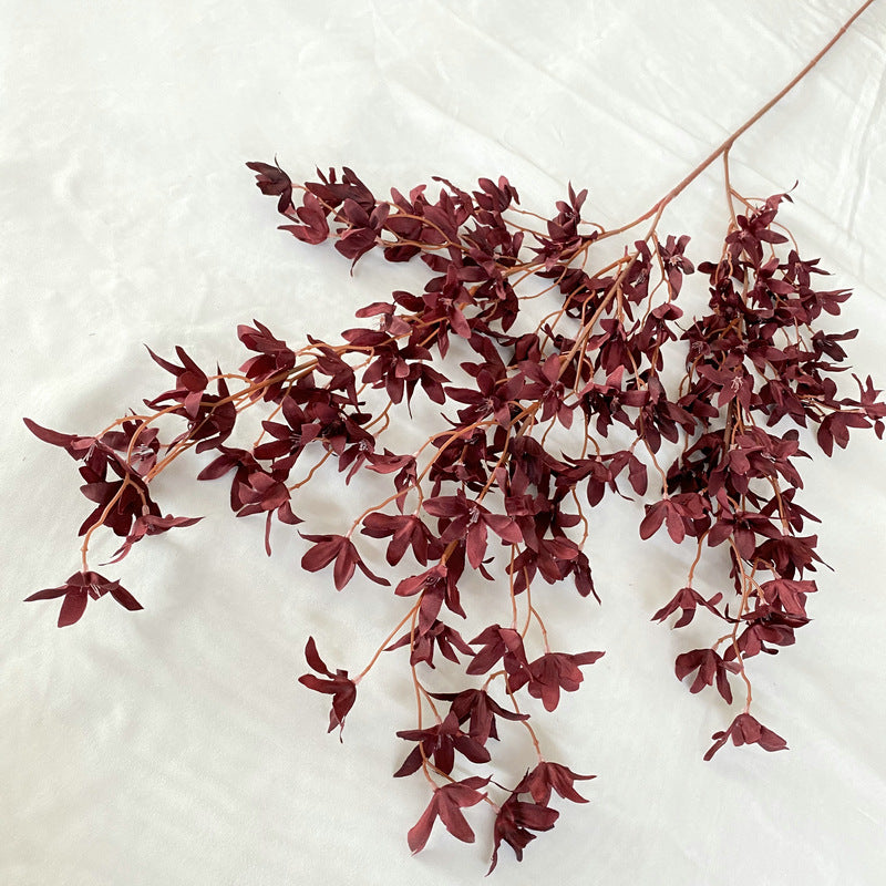 Real-Touch Silk Oncidium Orchid Stems, 51" Long with 144 Blooms (2.5" Each) - Bulk Pack for Weddings, Home Decor, Floral Arrangements