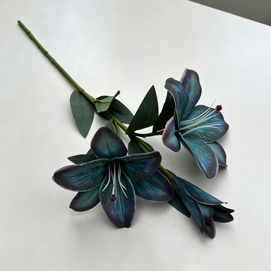Real-Touch Silk Lily Stems, 30" Long with 6.5" Blooms - Elegant Home Decor, Wedding Flowers, Event Centerpieces