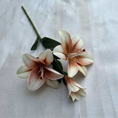 Real-Touch Silk Lily Stems, 30" Long with 6.5" Blooms - Elegant Home Decor, Wedding Flowers, Event Centerpieces