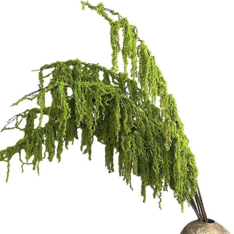 Artificial String of Pearls Hanging Plant, 55" Real-Touch Faux Trailing Vine, Wedding & Home Decor, Florist-Grade Bulk Stems